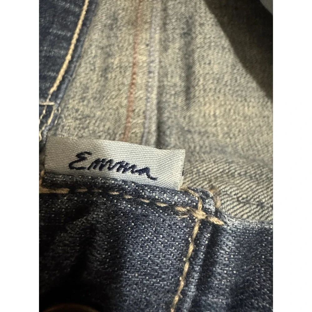 Abercrombie & Fitch Emma Jeans Women's 10R Dark Wash Bootcut Y2K LowRise Vintage